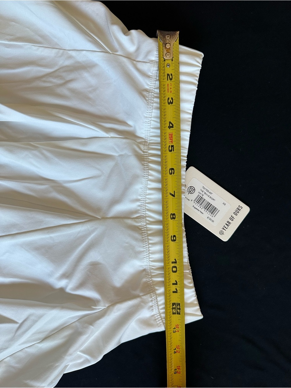 Year of Ours White Tennis Skort with Tag skater flare style XS skater - Picture 12 of 16